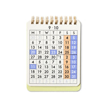 画像をギャラリービューアに読み込む, 2027 DESK CALENDAR グリーン