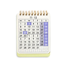 画像をギャラリービューアに読み込む, 2027 DESK CALENDAR グリーン