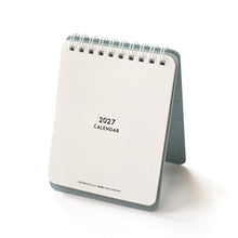 画像をギャラリービューアに読み込む, 2027 DESK CALENDAR ブルー