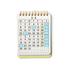 画像をギャラリービューアに読み込む, 2027 DESK CALENDAR グリーン