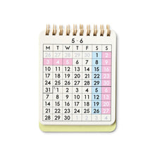 画像をギャラリービューアに読み込む, 2027 DESK CALENDAR グリーン