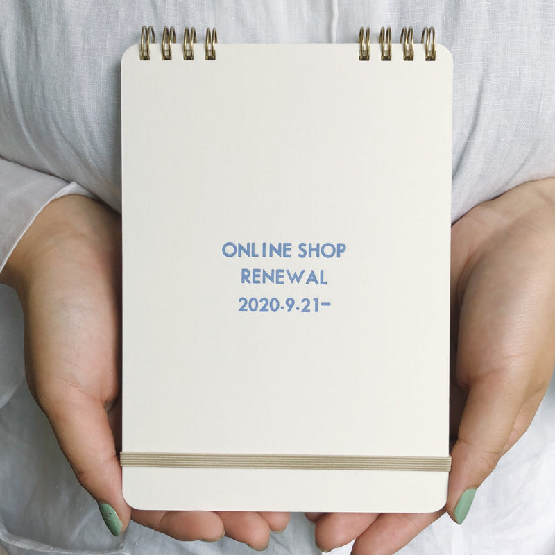 オンラインストア、リニューアル致しました。