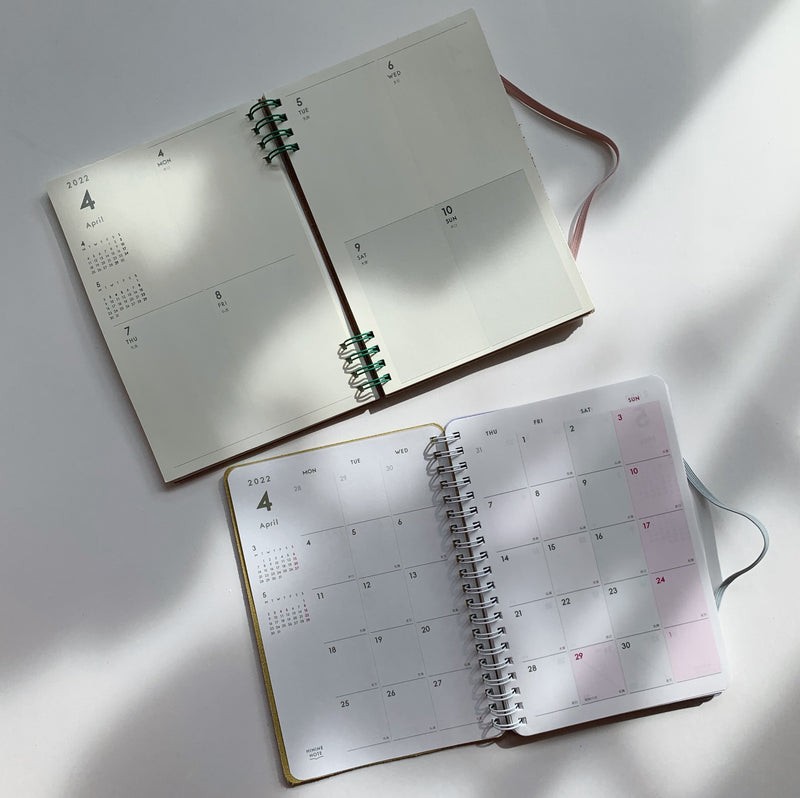 4月始まりダイアリー販売開始です