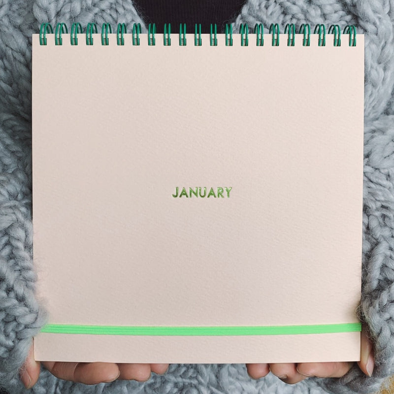 ［ JANUARY ］今月の箔押し & 新年のご挨拶