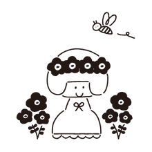 画像をギャラリービューアに読み込む, 2025mizutamaイラスト箔押し
