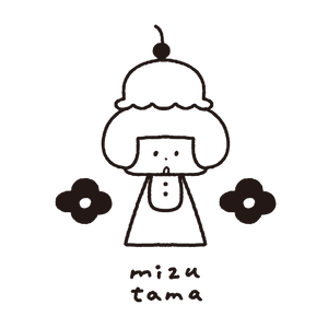 2025mizutamaイラスト箔押し – HININE NOTE ONLINE STORE